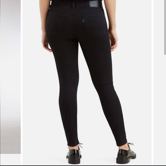 👖NWOT Levi's 710 Black Jeans - Picture 2 of 9